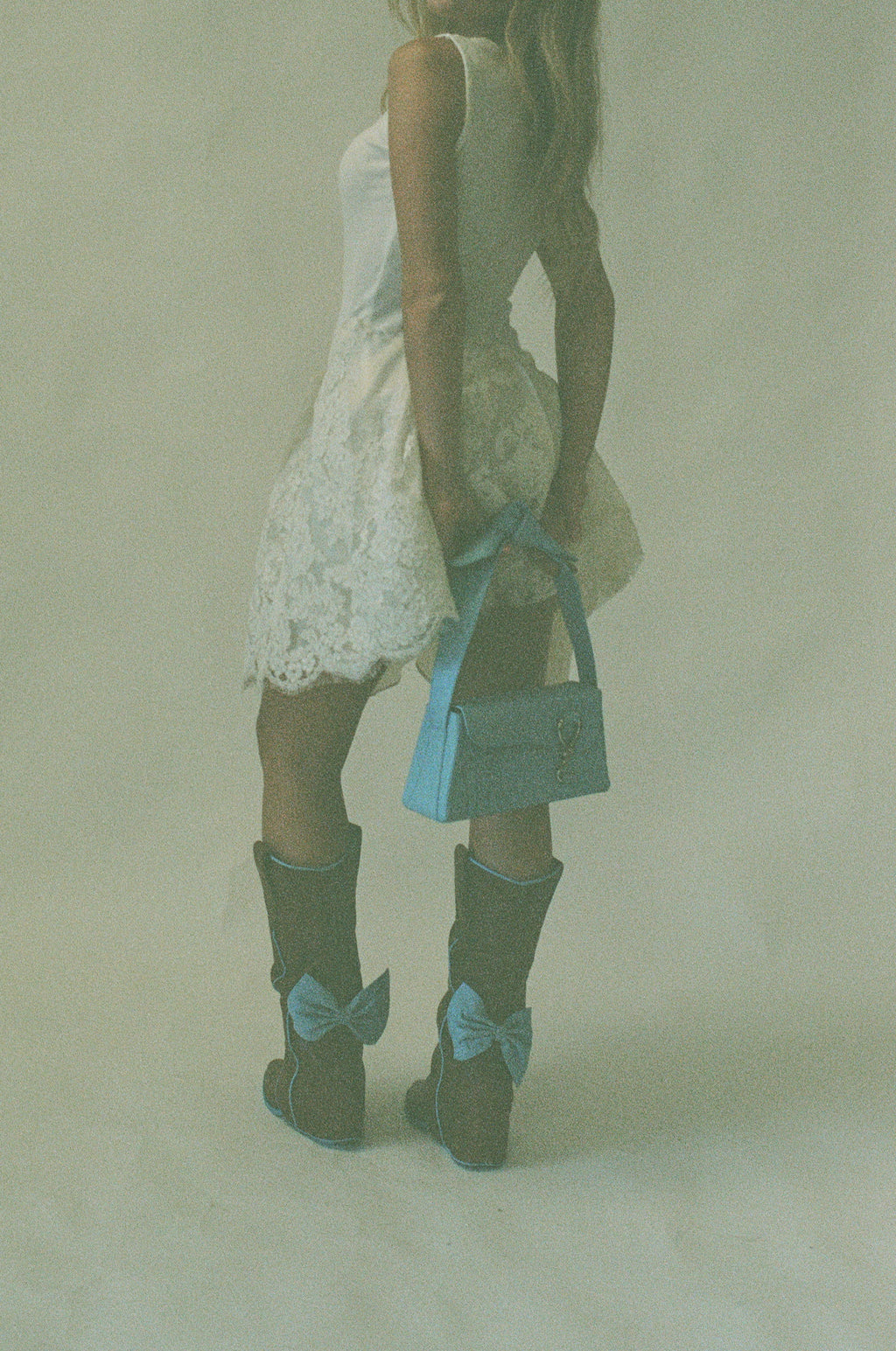1.boots! - baby blue