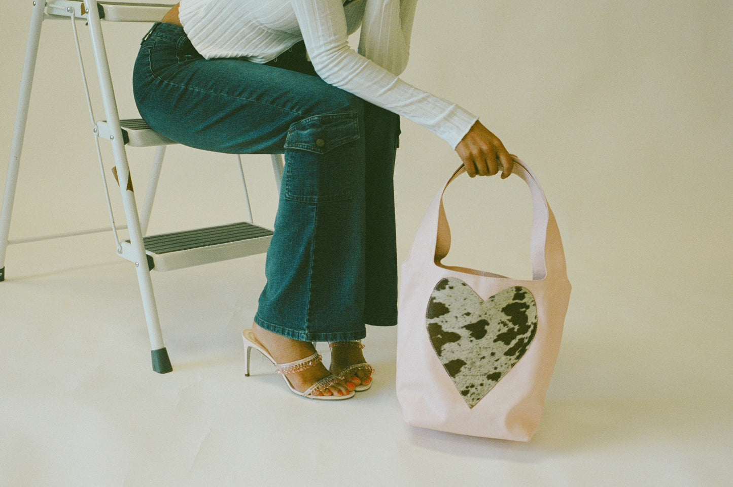 pink+FUR - working girl tote