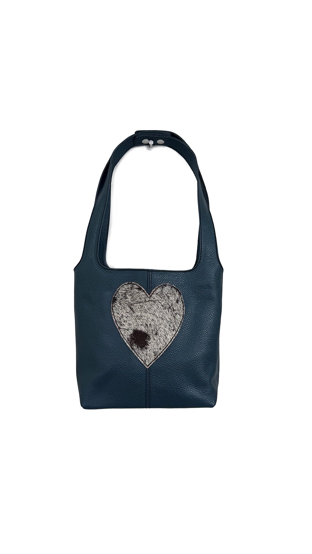 blue & fur - mini tote