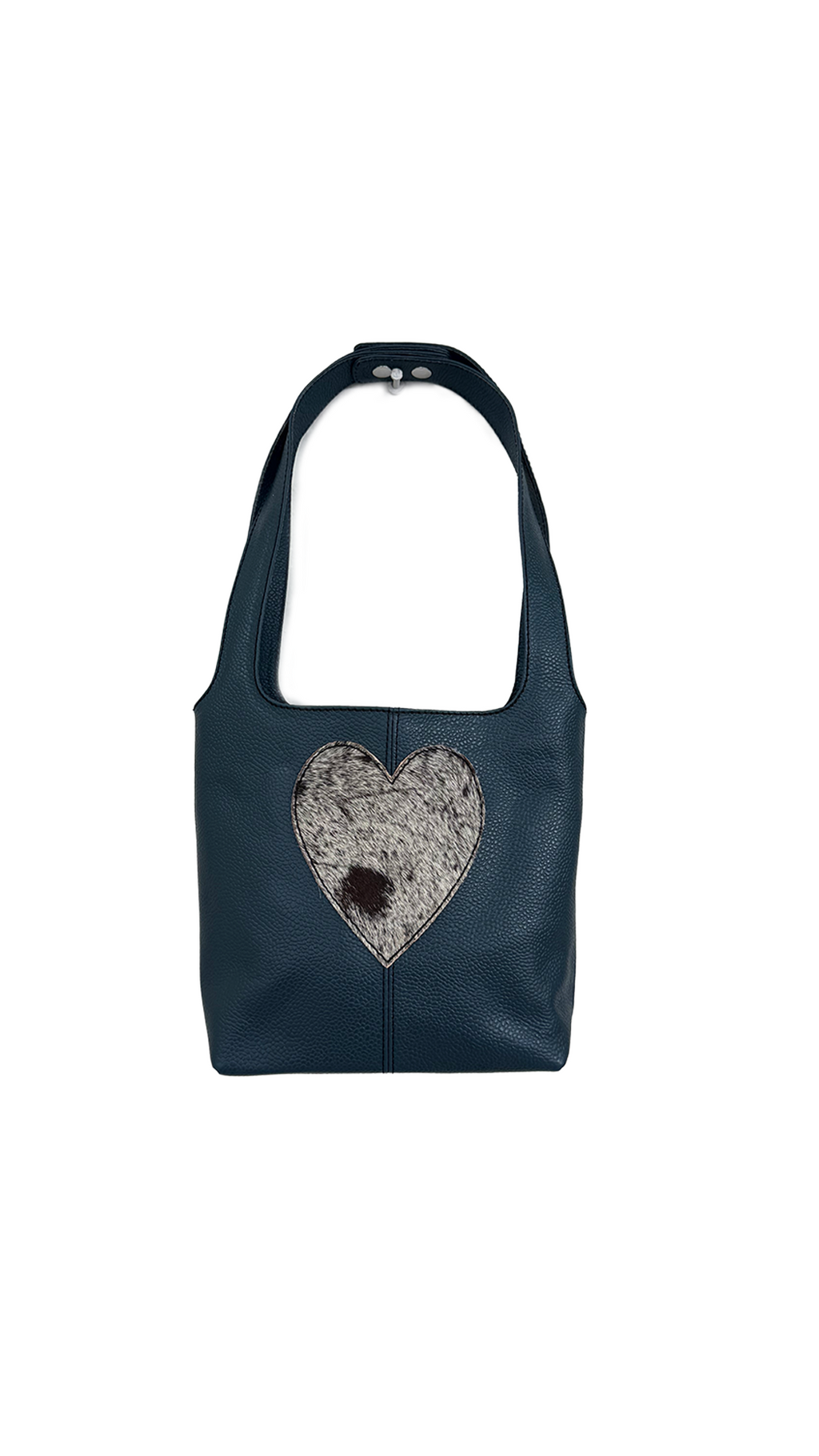 blue & fur - mini tote