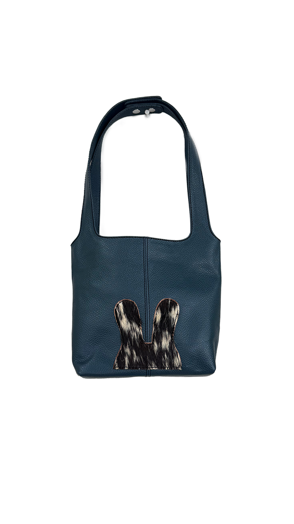 blue & fur - mini tote
